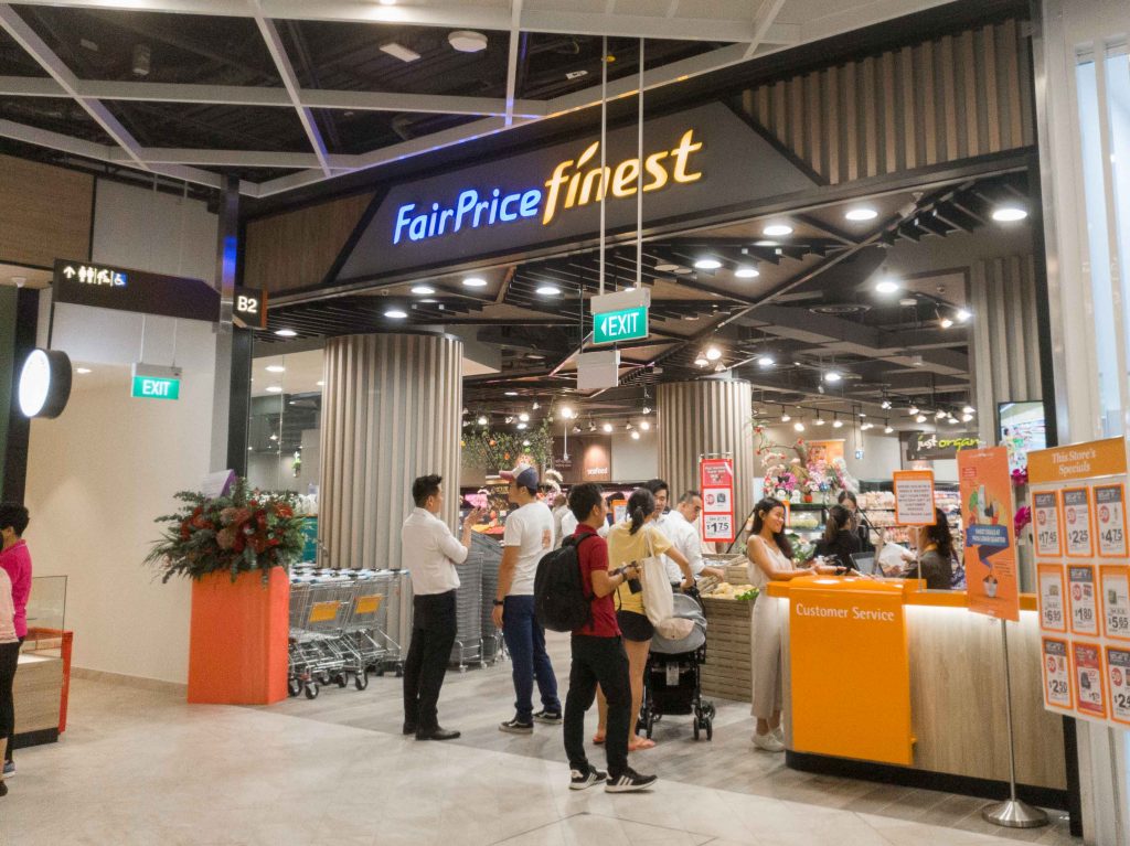 Fairprice Finest Exterior at Paya Lebar Quarter