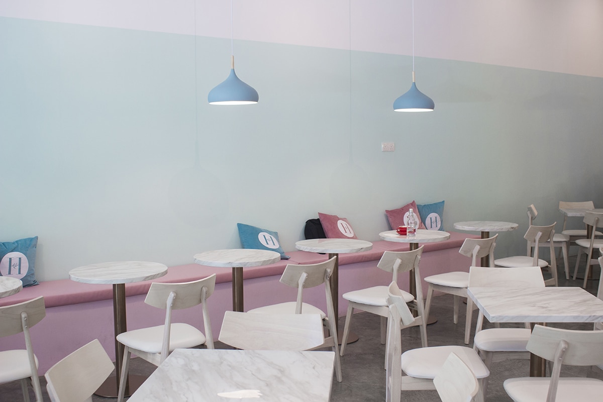 Hato Patisserie Johor Bahru Cafe Interior