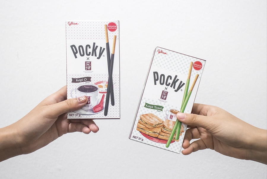 Yakun x Pocky Collaboration in Kopi-O and Kaya Flavours