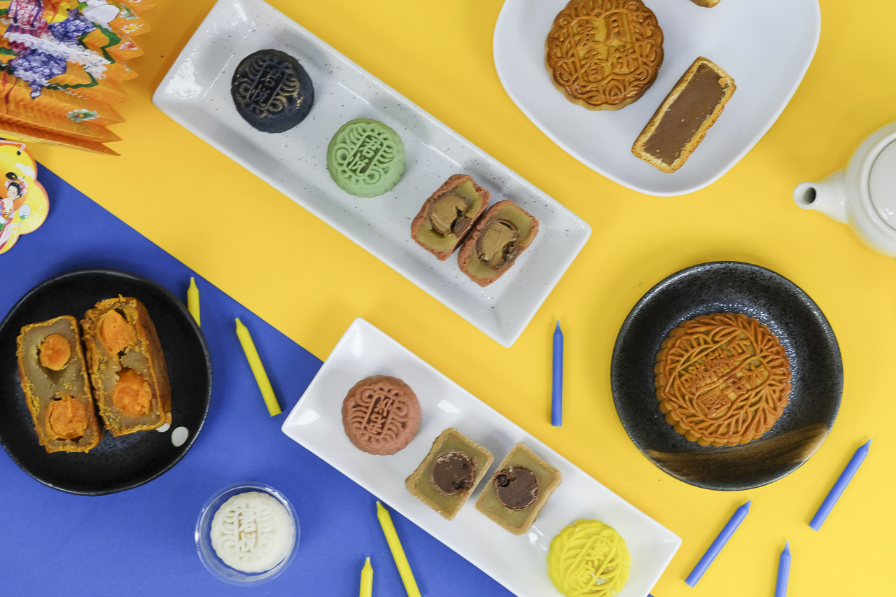 Mooncake Flatlay