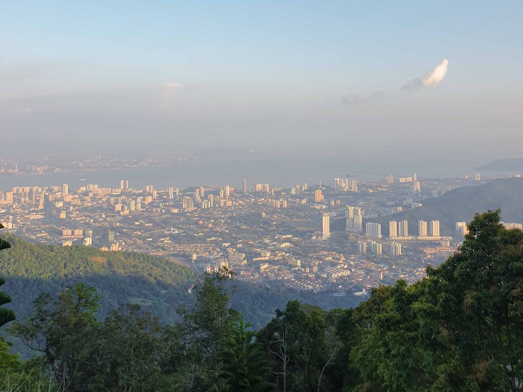 View of Penang from Penang Hill