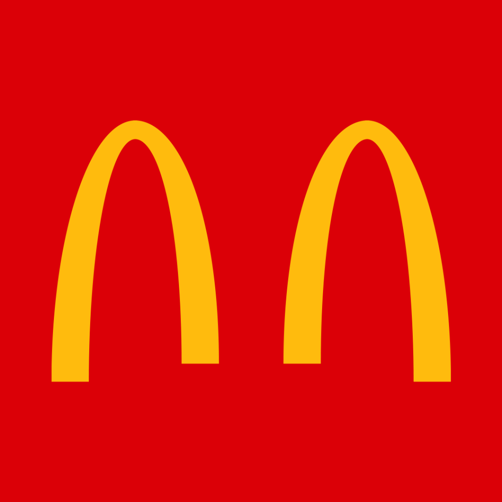 Logo of McDonalds Social Distancing