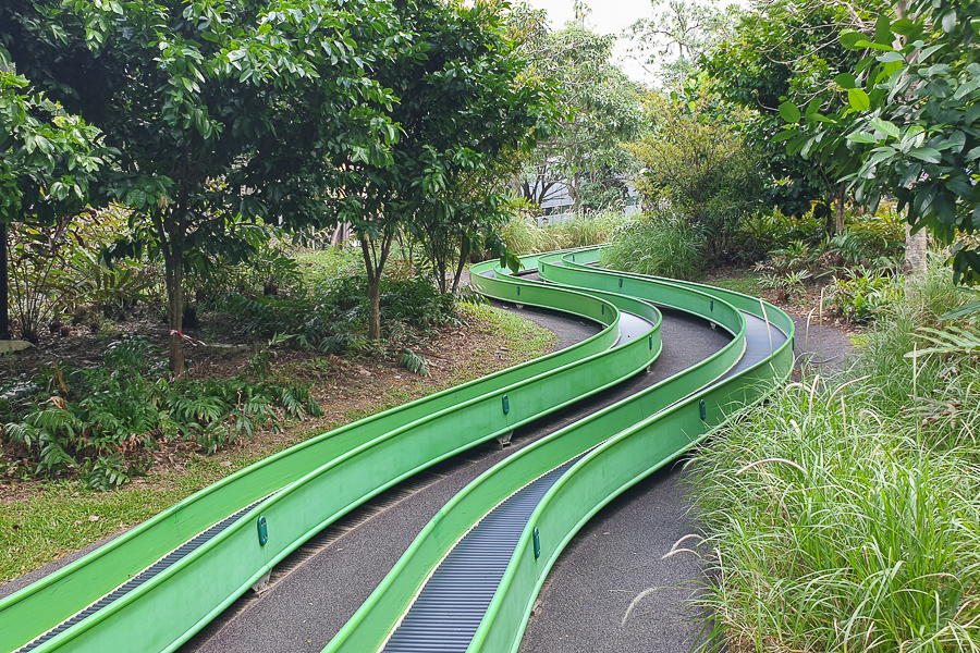 One of the slides here at Admiralty Park
