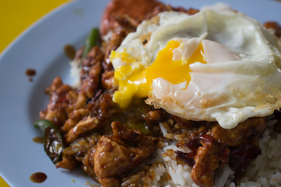 Fried Chilli Chicken with Egg from Xin Yang Thai Food