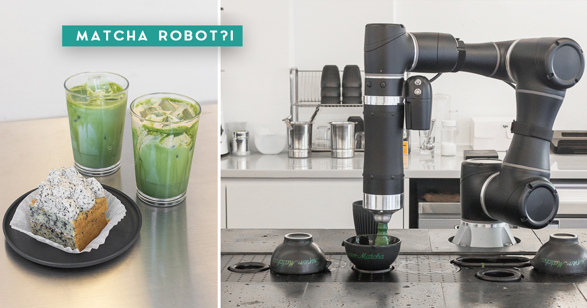 This Café in Seoul Uses A Robot to Whisk Your Matcha For You ...