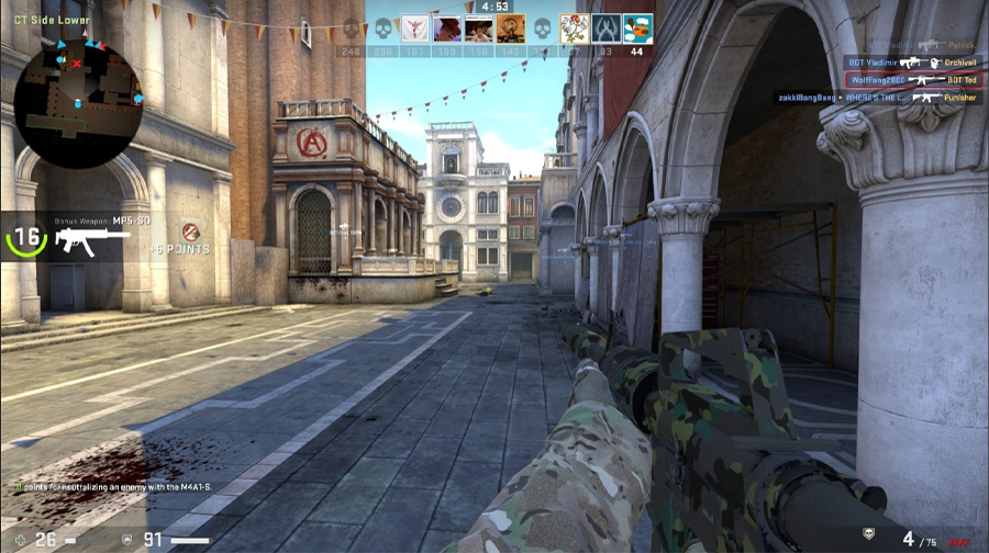 Screenshot of Counterstrike GO