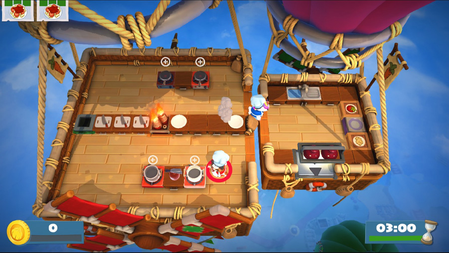 Kitchen Map of Overcooked 2