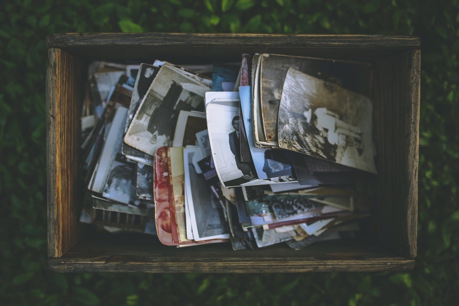 Box of Old Photos