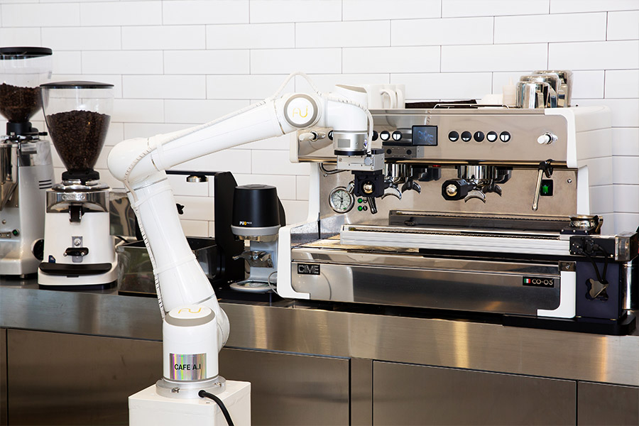 Cafes in Korea that have robot barista - Cafe A.I in Incheon