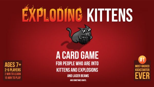 Board Games to Play in SIngapore - Exploding Kittens