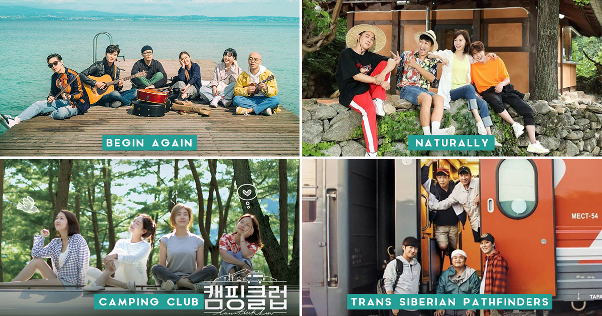 Korean Variety Shows, Begin Again, Naturally, Camping Club, Trans-Siberian Pathfinders