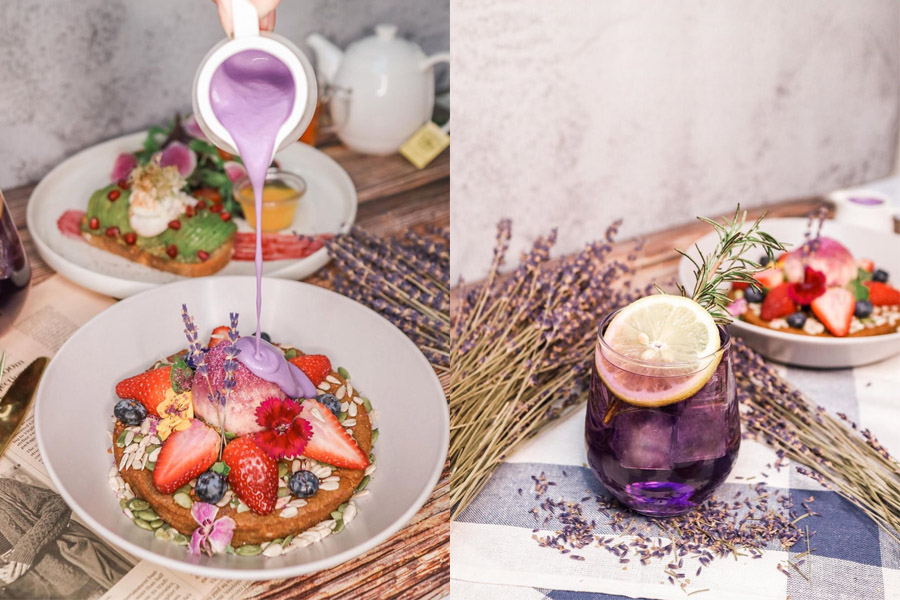 French Lavender Weekend Brunch Set by Cafe Coco Singapore