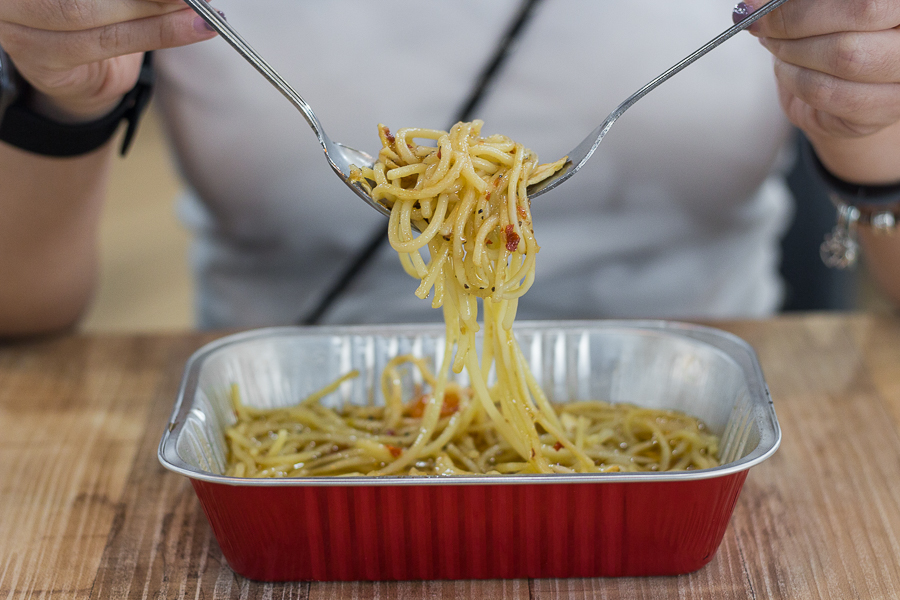 Aglio Olio at GoPizza Singapore