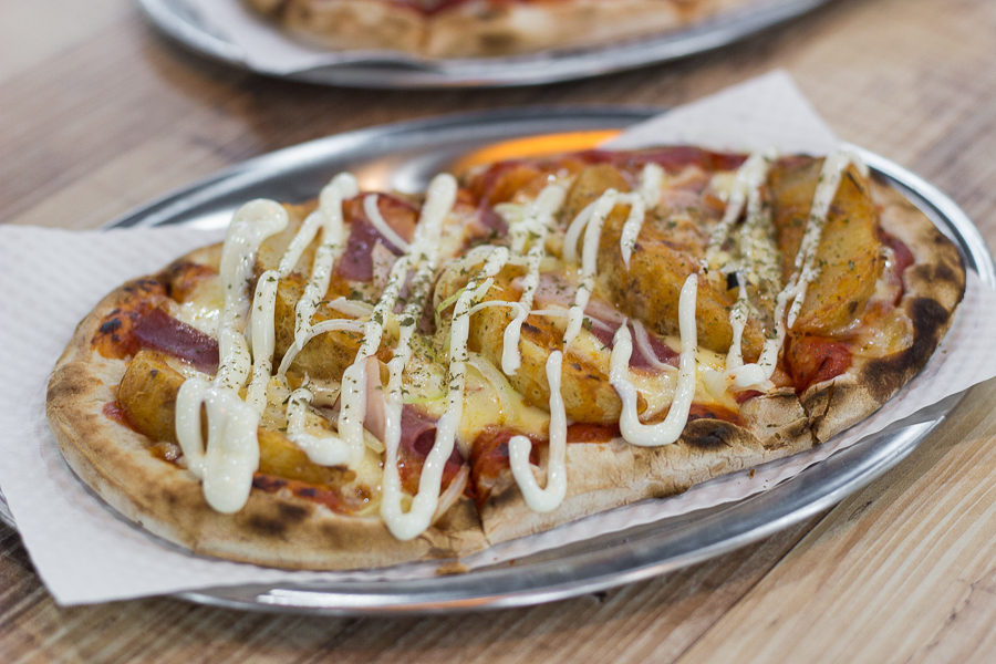 Bacon Potato Pizza from GoPizza Singapore