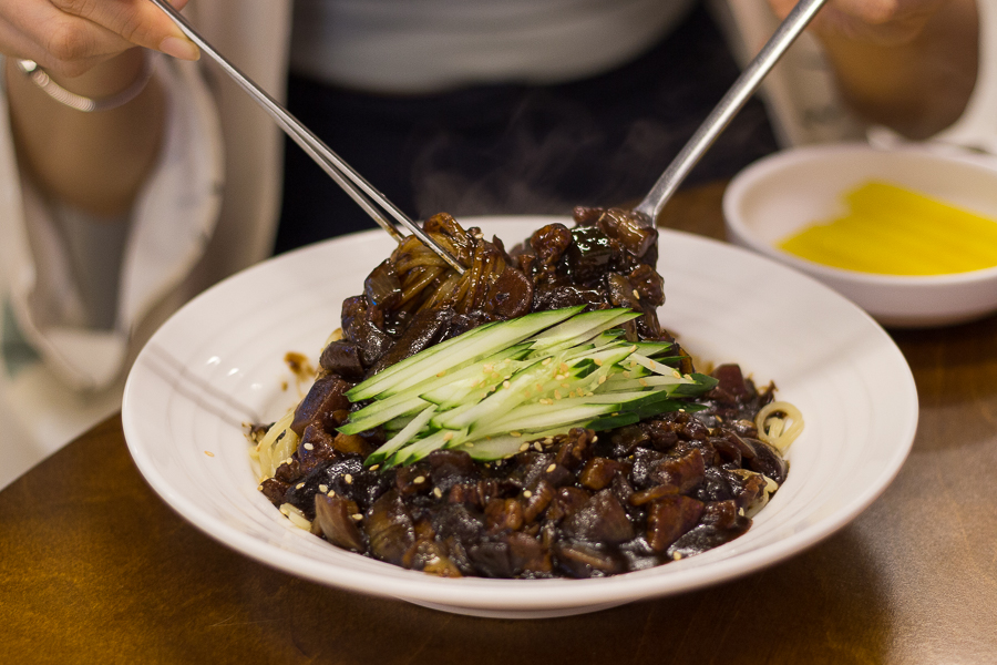 Black Bean Noodles from Ssak3 Bras Basah, Singapore