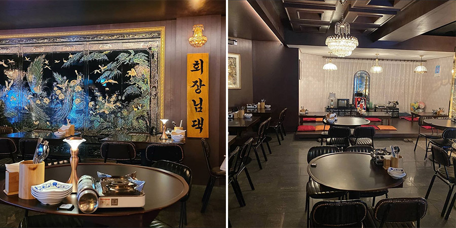 President's House Restaurant in Gangnam Interior