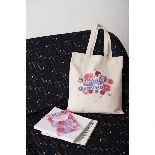 Marymond Dianthus Violet Tote Bag