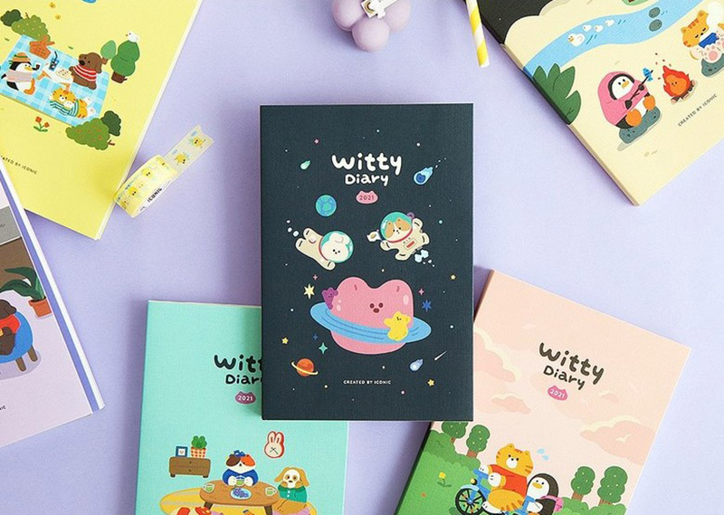 Witty Diary Designs by Iconic