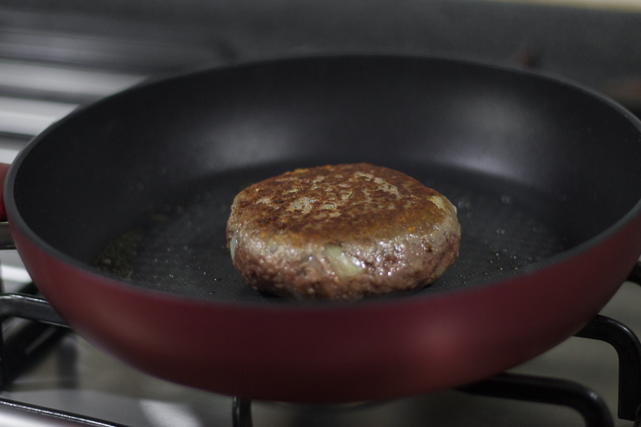 Grilling the Impossible™ Beef Patty