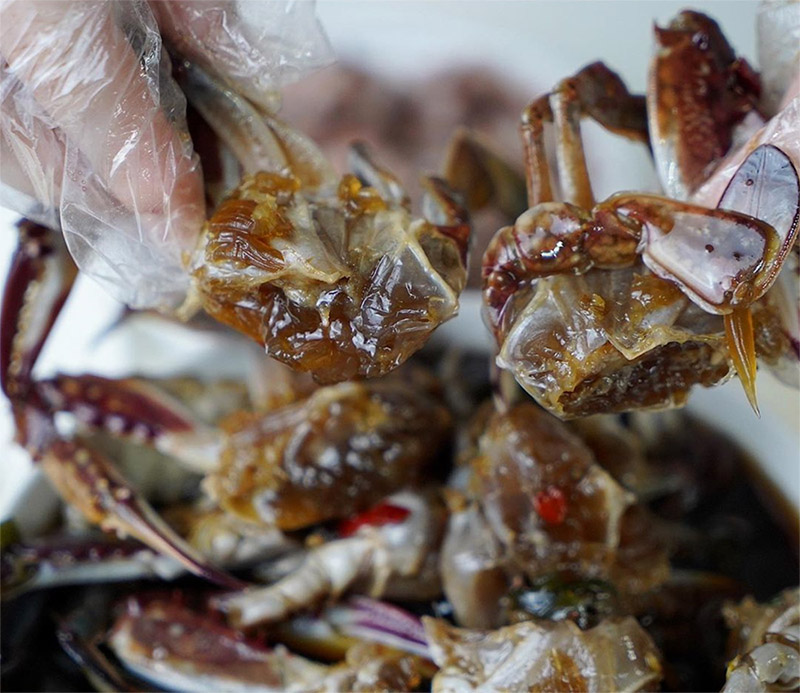 Korean Soy Marinated Crabs