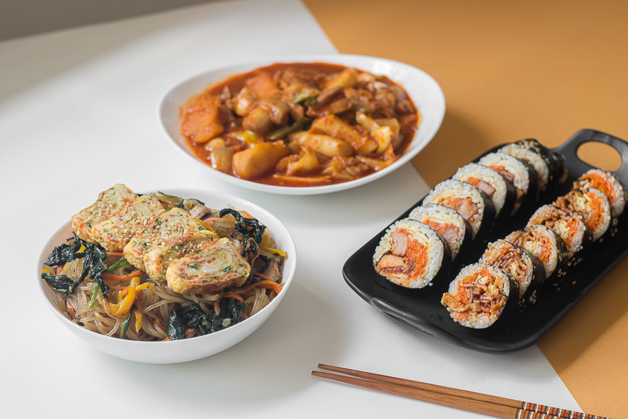Assorted dishes from Lunsay Kitchen