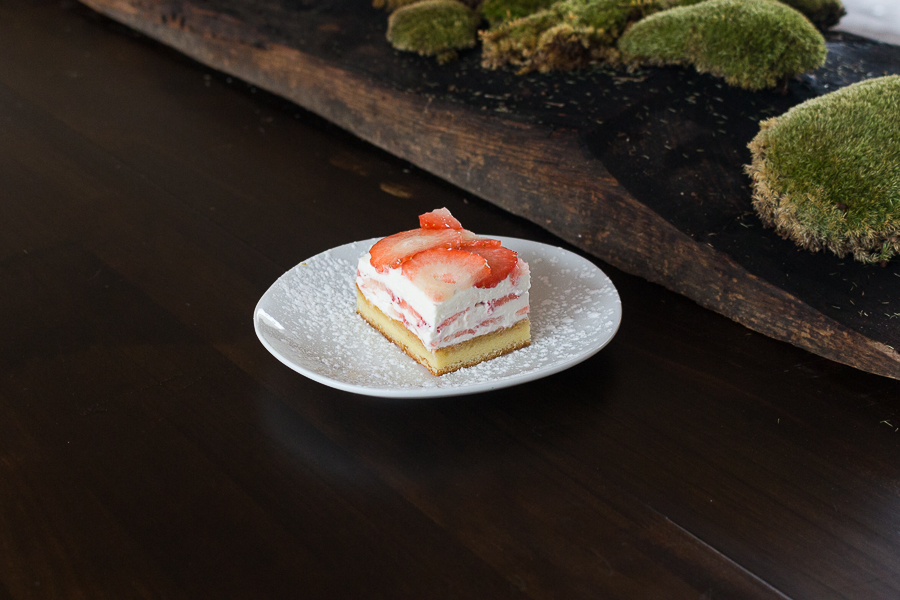 A slice of Strawberry Cake by The Eerang Tea Lounge