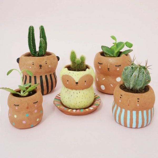 Handmade Pottery Plant Pots