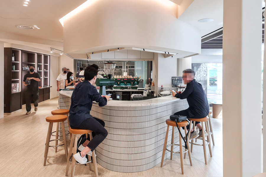 Bar Table Seating at DOUGH