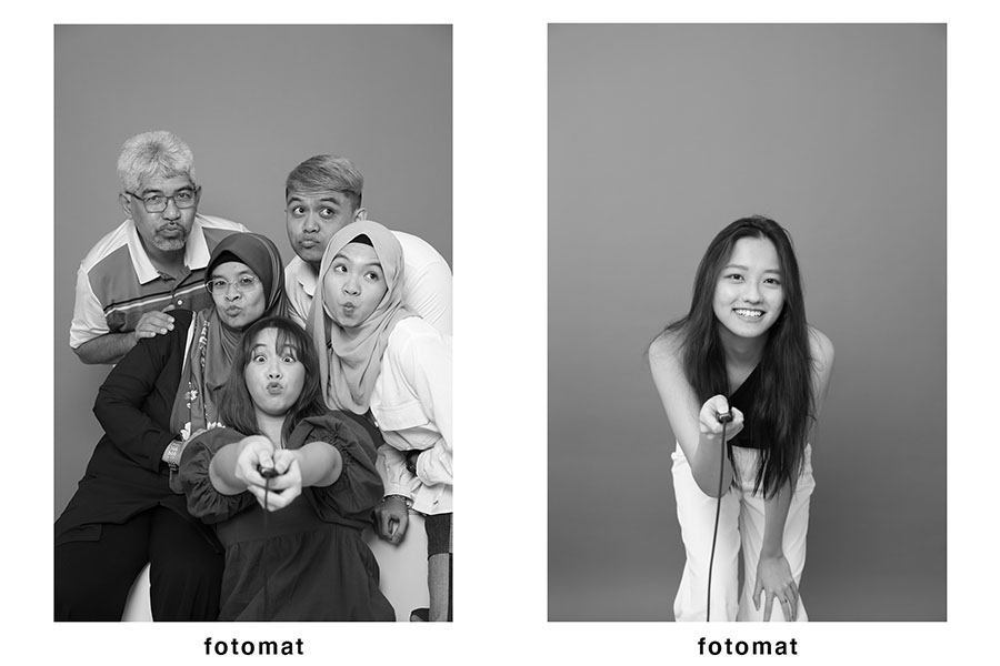 Sample shots for Fotomat Studios Group vs Individual