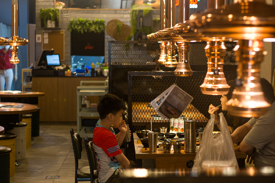 Interior of Taste of Korea 찐 (JJIN) at Telok Ayer