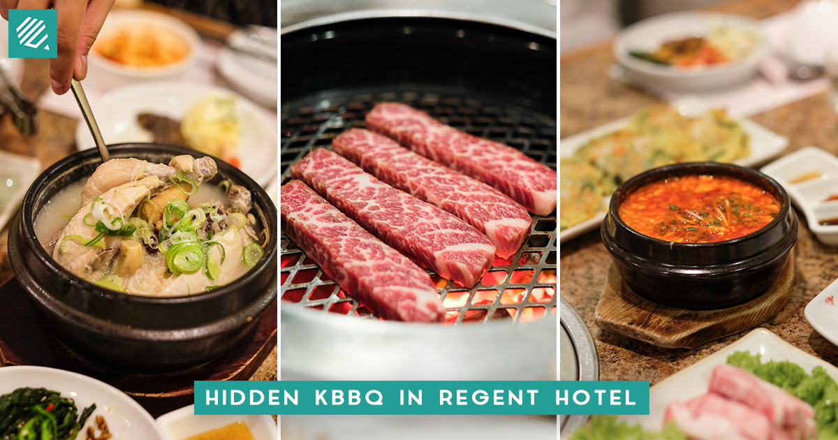 Seoul Restaurant Authentic Charcoal Korean BBQ in Regent Hotel With