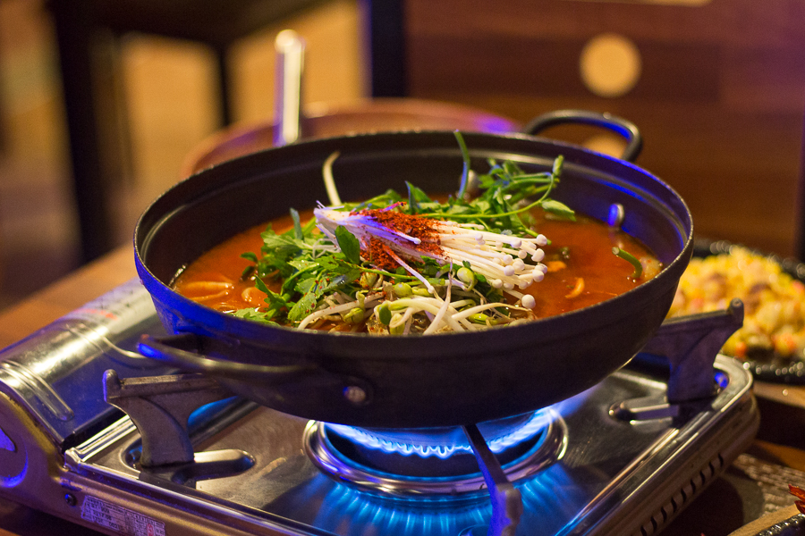 Spicy Fish Stew (Maeuntang) served at BADAM