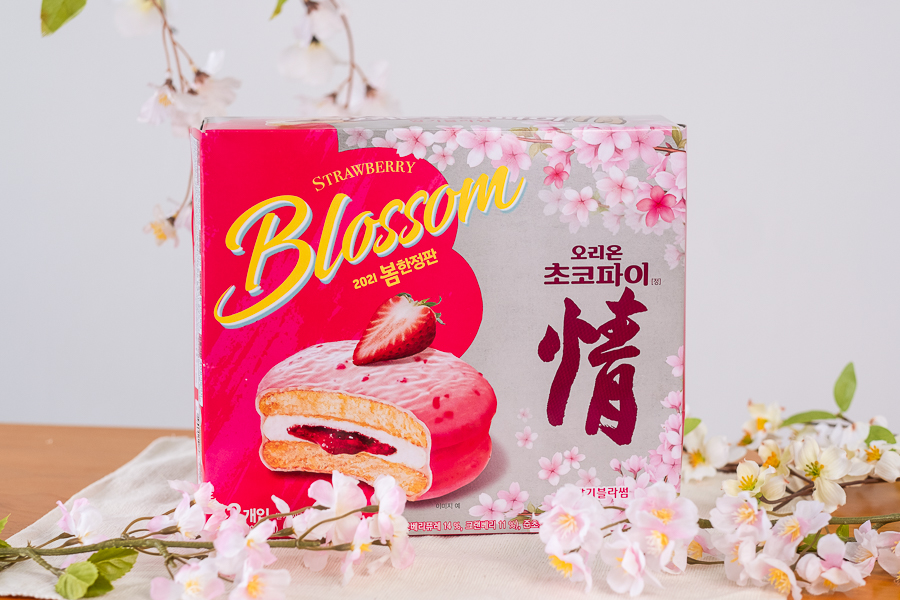 Strawberry Blossom Choco Pie Packaging (2021 Edition)
