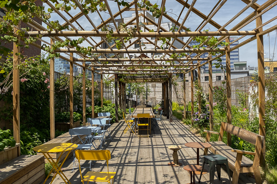 Rooftop Area at Grandpa Factory