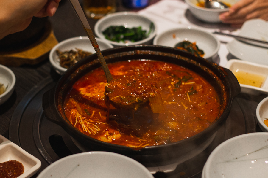 Preserved Kimchi Stew at Chang Restaurant