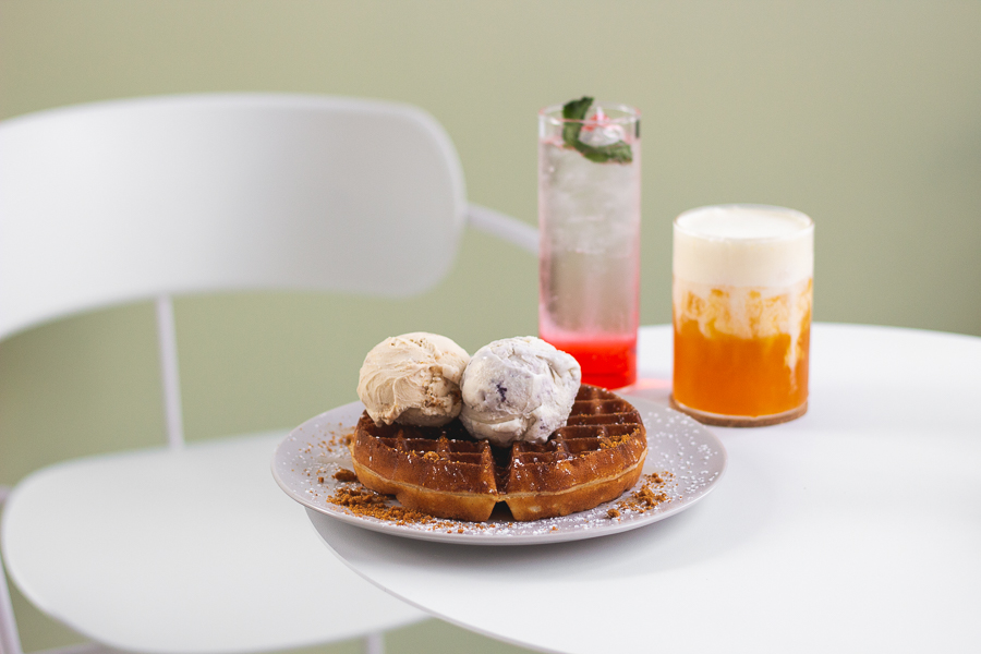 Around Ice Cream Cafe Waffles, Ice Cream and Drinks