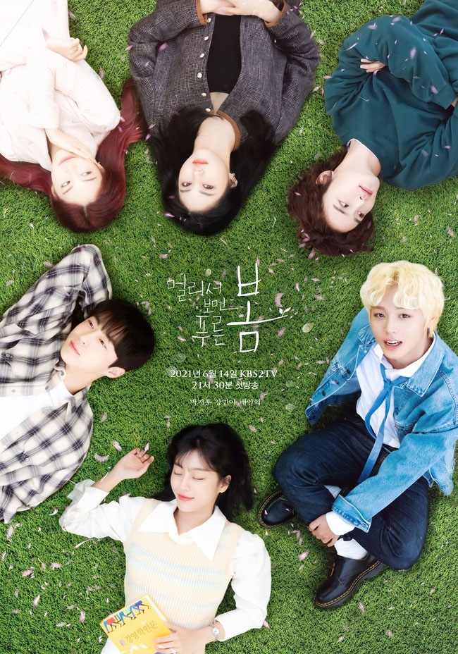 K-Drama Blue Spring From A Distance Poster