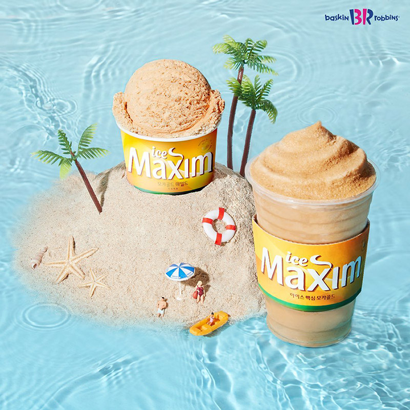 Baskin Robbins New Maxim Coffee Flavour