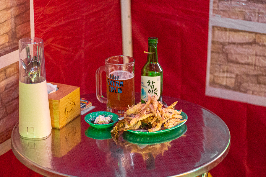 Dried Pollack with Beer and Soju in Singapore