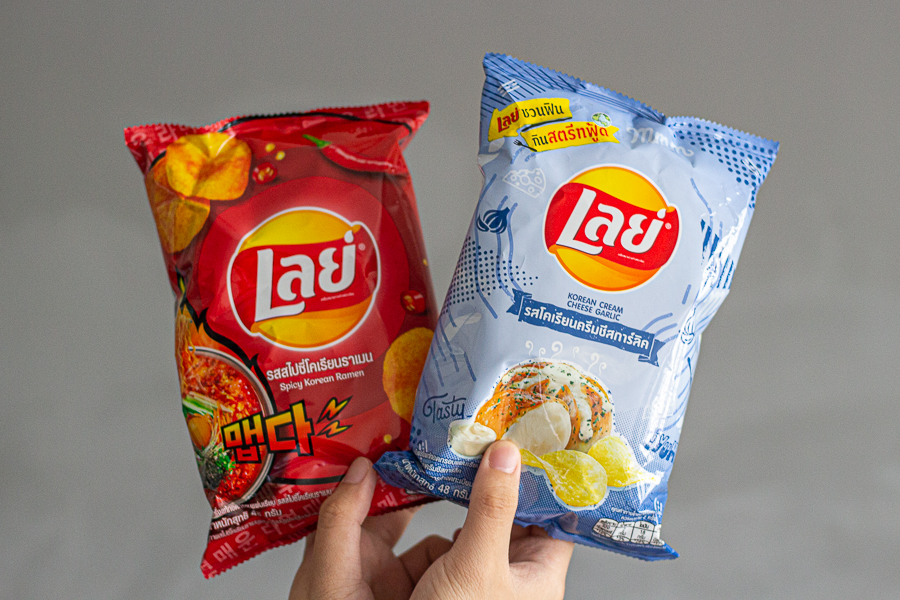 Lays Thailand New Korean-inspired Potato Chips