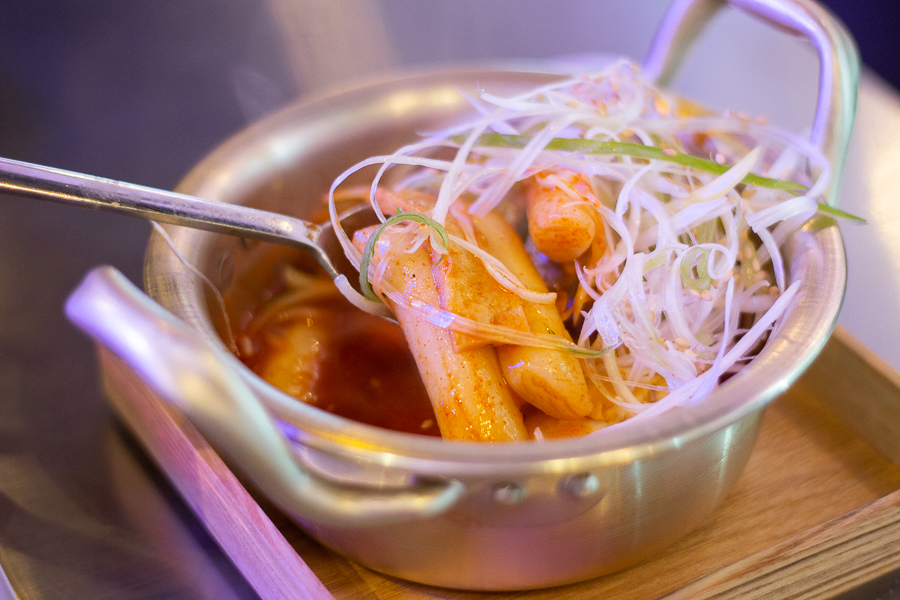 Bowl of Tteokbokki, a Korean street food