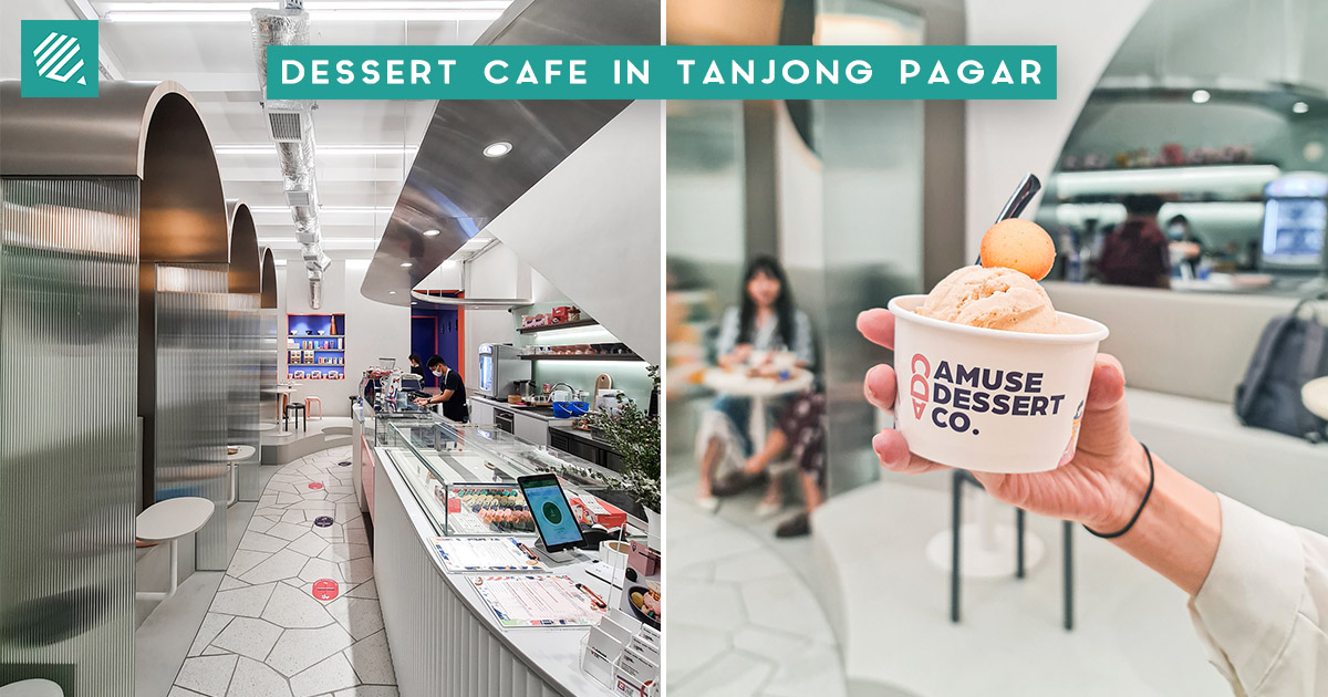 Amuse Dessert Co Dessert Cafe in Tanjong Pagar with Injeolmi Bingsu