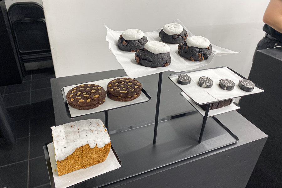 Bakes on Display at KANTO Cafe such as Pound Cake, Black Smores and Cookies