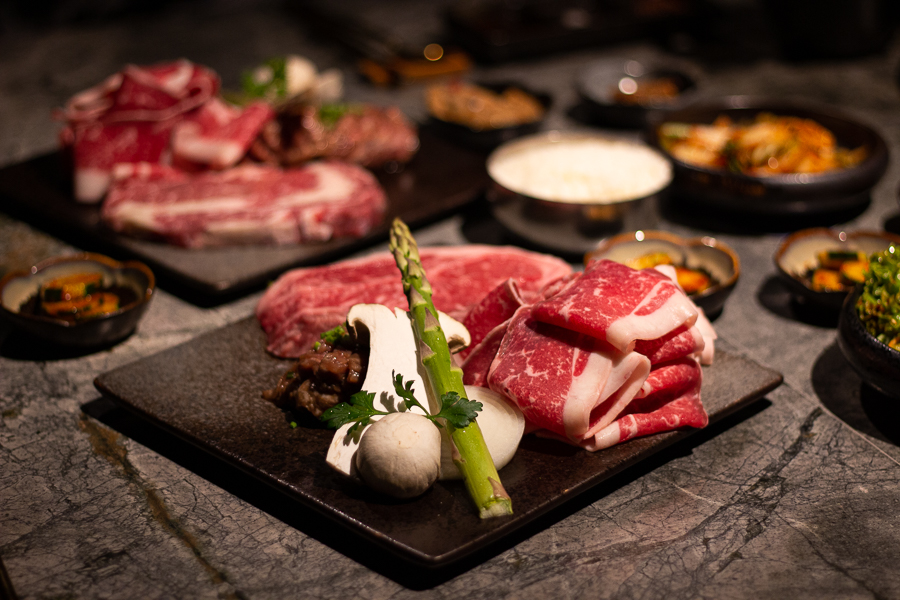 Beef Platters from Hanjip Korean Grill House