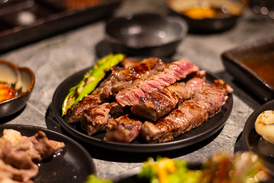 Medium Grilled Beef from Hanjip