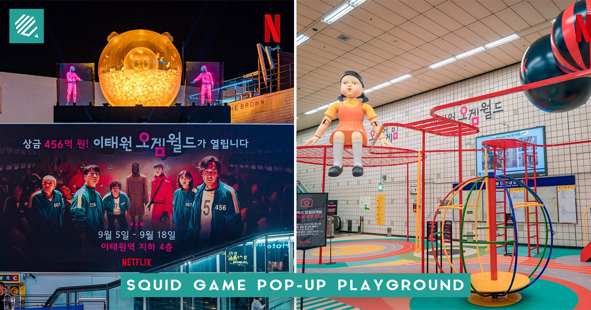 Squid Game PopUp At Itaewon Will Stop You In Your Tracks Like Playing