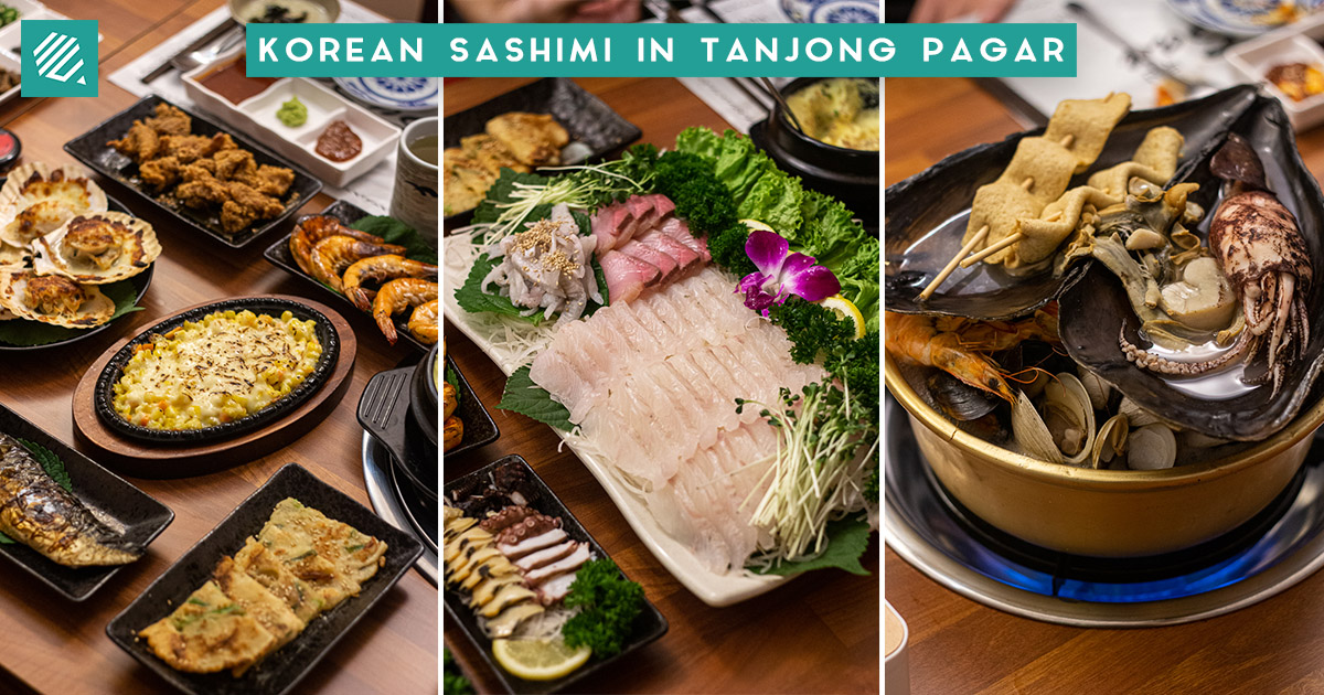 Busan Korean Sashimi & Seafood Restaurant in Tanjong Pagar with