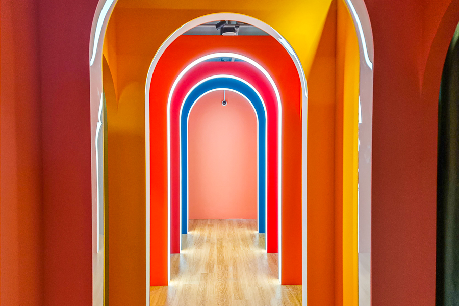 Instagram Worthy Corridor at Funan Photomatic