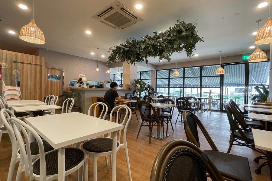 Indoor Seating Area of LUNA Diner+Bar