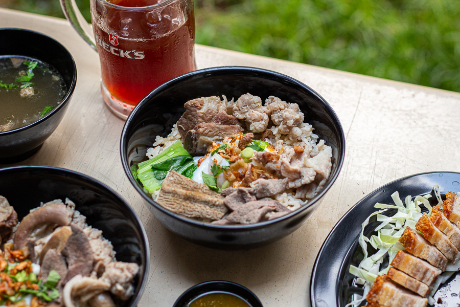 Phuket Style Dry Rice Porridge in Singapore